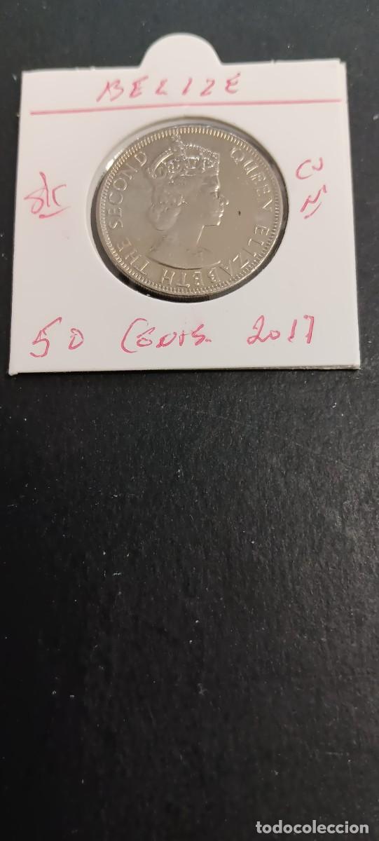 Monedas antiguas de Am&eacute;rica: BELIZE 50 CENTIMOS 2017 S/C KM=37 (CUPRONIQUEL)