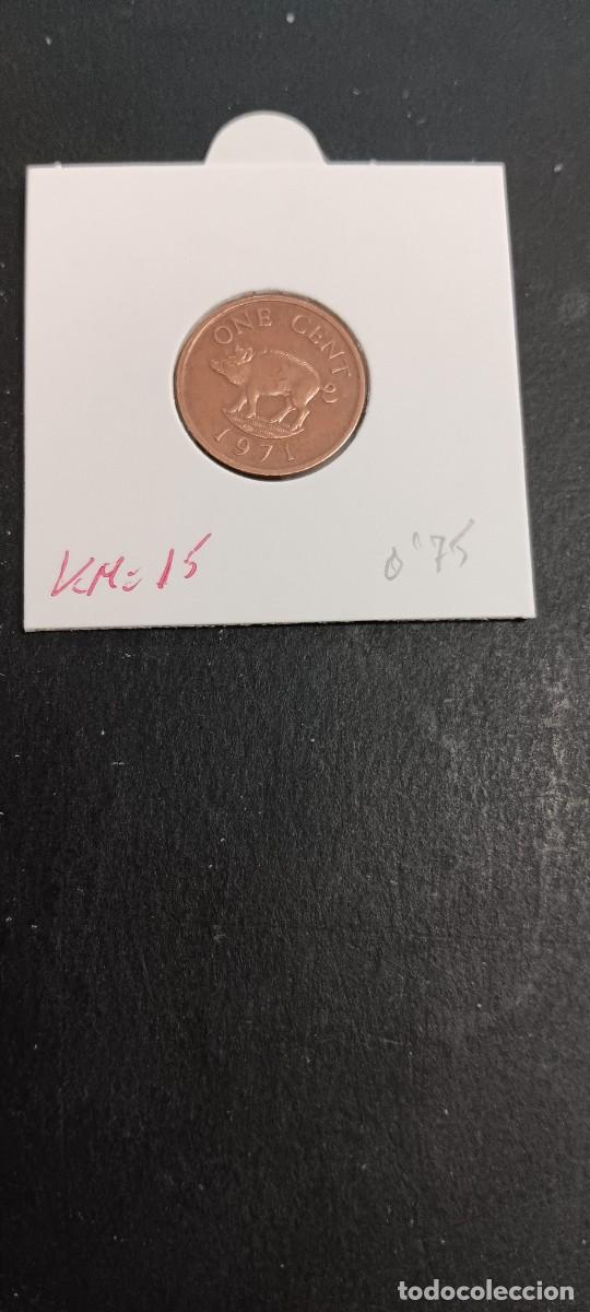 Monedas antiguas de Am&eacute;rica: BERMUDAS 1 CENTIMO 1971 BC KM=15 (BRONCE) - Foto 2
