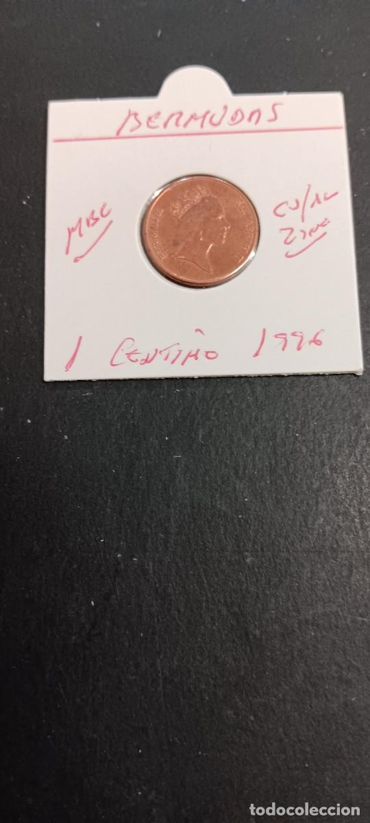 Monedas antiguas de Am&eacute;rica: BERMUDAS 1 CENTIMO 1996 MBC KM=44b (CUPROALUMINIO-ZINC)