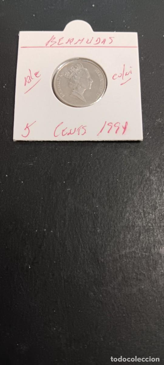 Monedas antiguas de Am&eacute;rica: BERMUDAS 5 CENTIMOS 1994 BC KM=45 (CUPRONIQUEL)