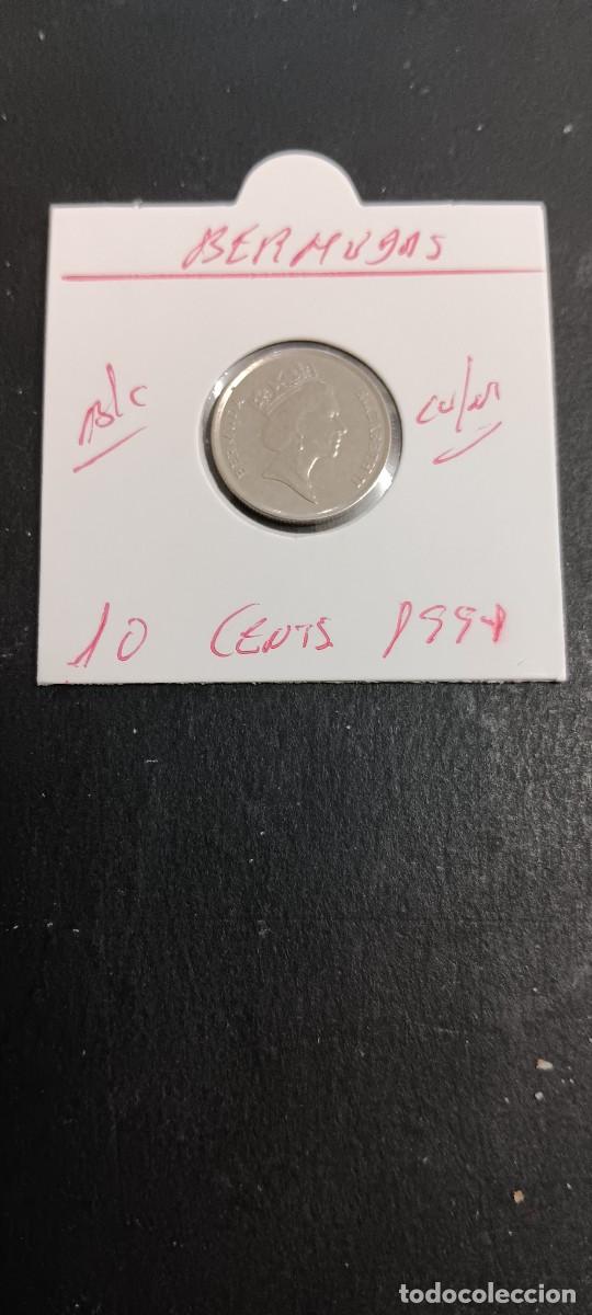 Monedas antiguas de Am&eacute;rica: BERMUDAS 10 CENTIMOS 1994 BC KM=46 (CUPRONIQUEL)
