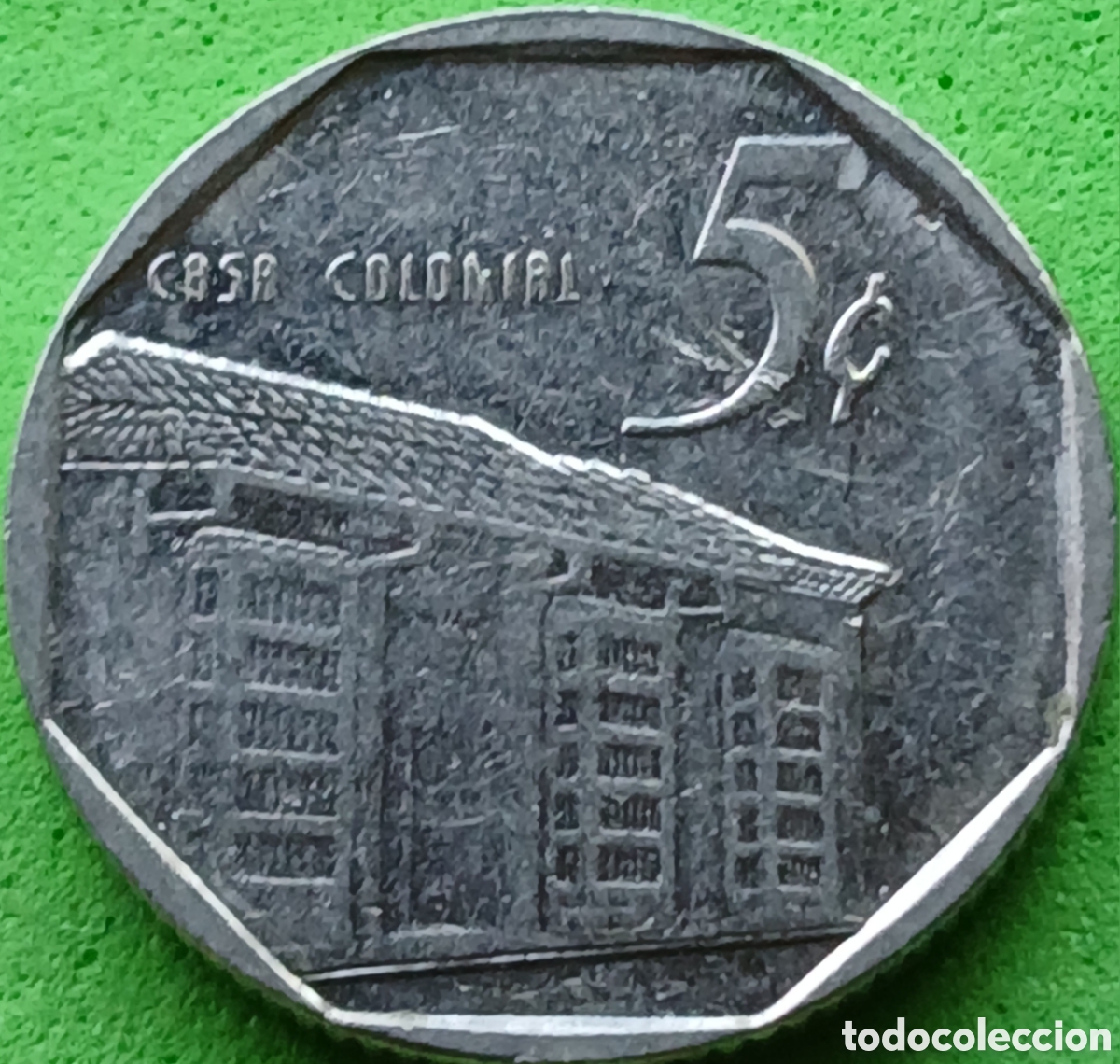 Monedas antiguas de Am&eacute;rica: Cuba 5 centavos 1994 km#575