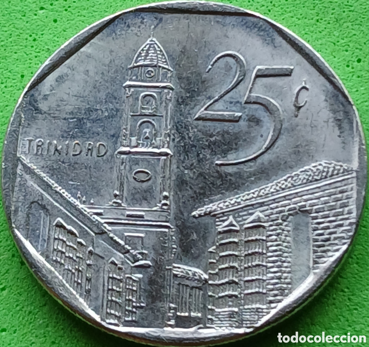 Monedas antiguas de Am&eacute;rica: Cuba 25 centavos 2000 km#577