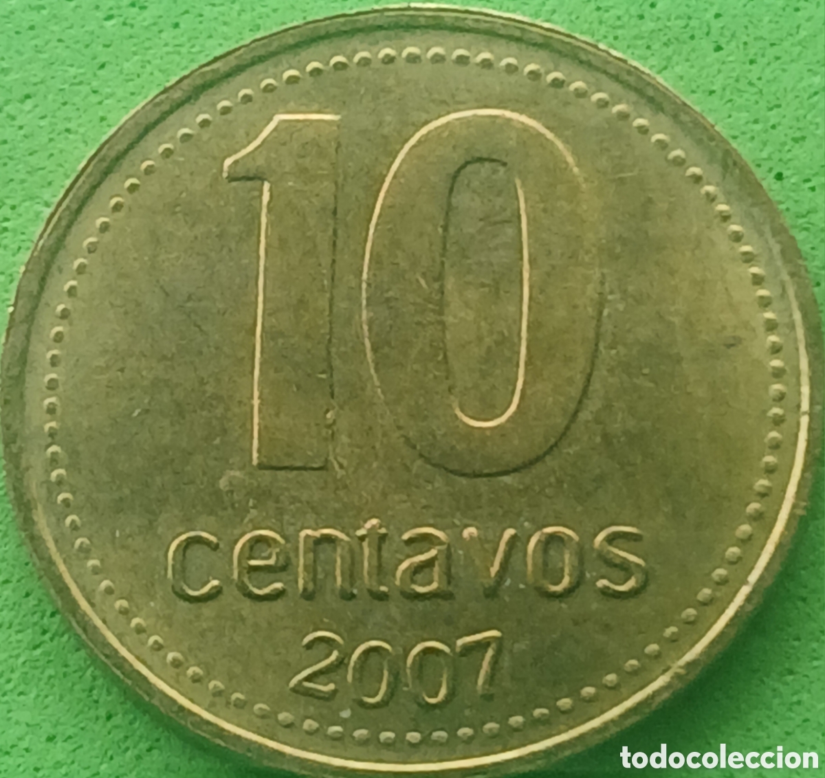 Monedas antiguas de Am&eacute;rica: Argentina 10 centavos 2007 km#107a
