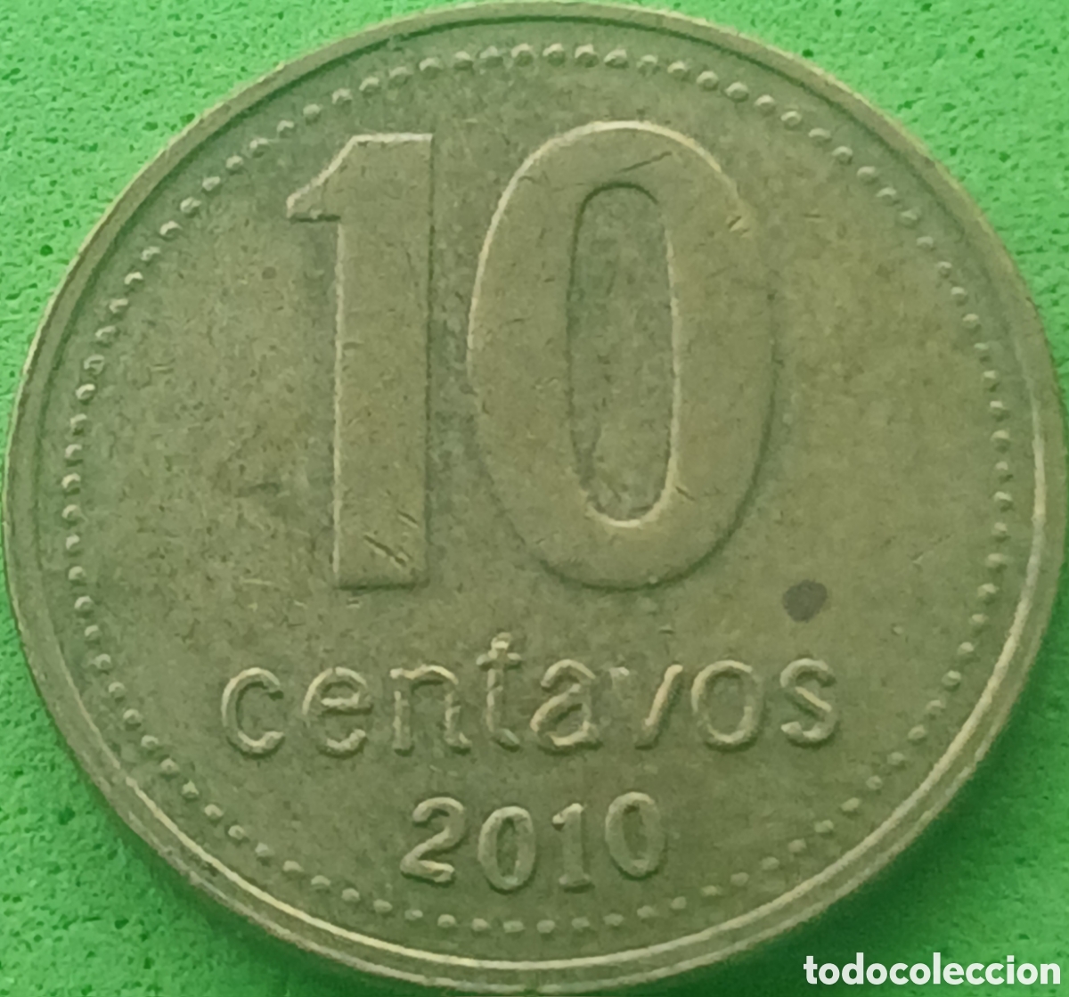 Monedas antiguas de Am&eacute;rica: Argentina 10 centavos 2010 km#107a
