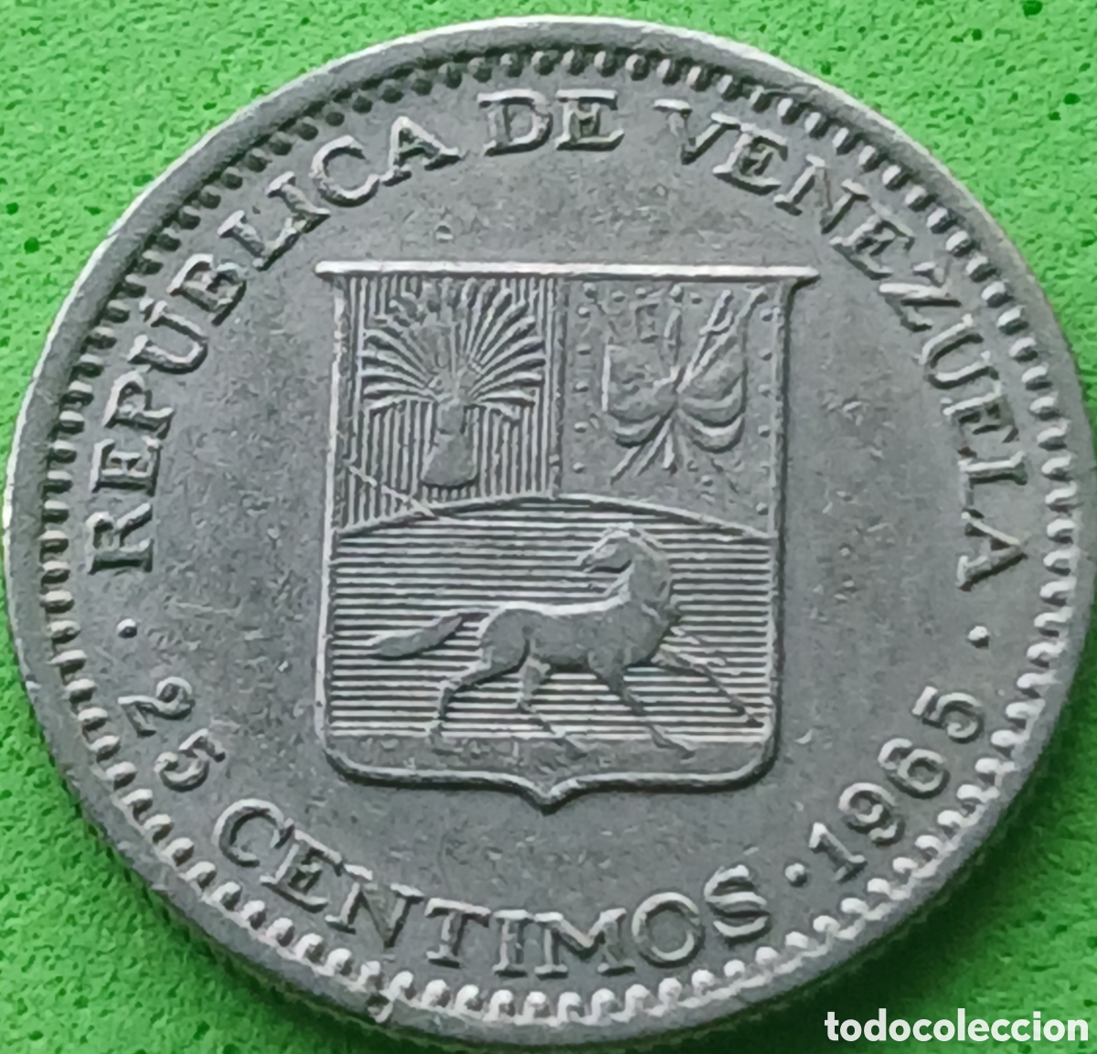 Monedas antiguas de Am&eacute;rica: Venezuela 25 c&eacute;ntimos 1965 Y#40