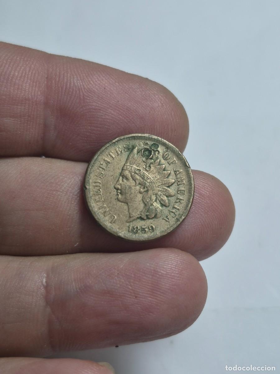 Monedas antiguas de Am&eacute;rica: NT/ ESTADOS UNIDOS 1 CENTAVO 1859 (M1490)