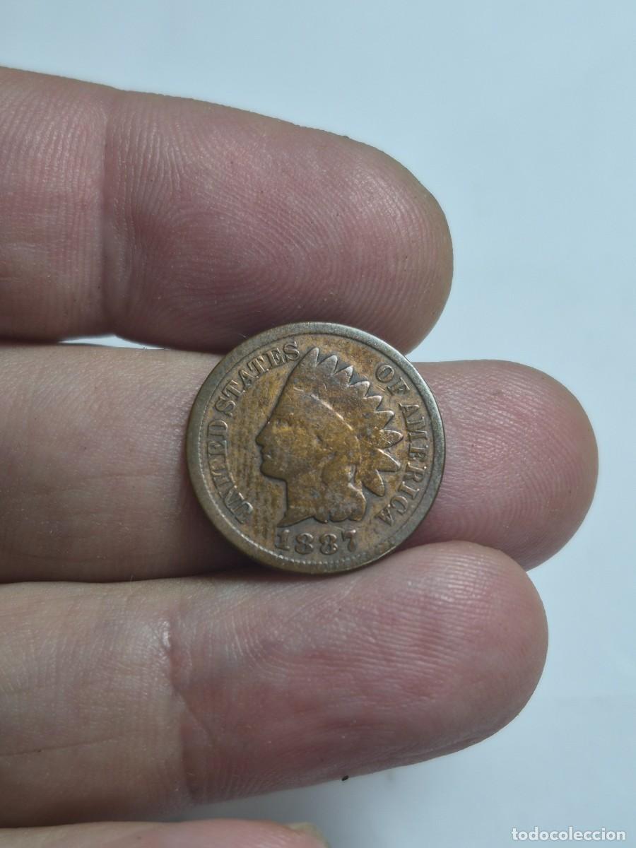 Monedas antiguas de Am&eacute;rica: NT/ ESTADOS UNIDOS 1 CENTAVO 1887 (M1491)