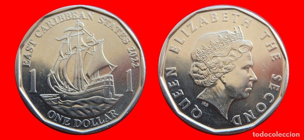 Monedas antiguas de Am&eacute;rica: 1 DOLAR 2022 ESTADOS DEL CARIBE ORIENTAL-154002