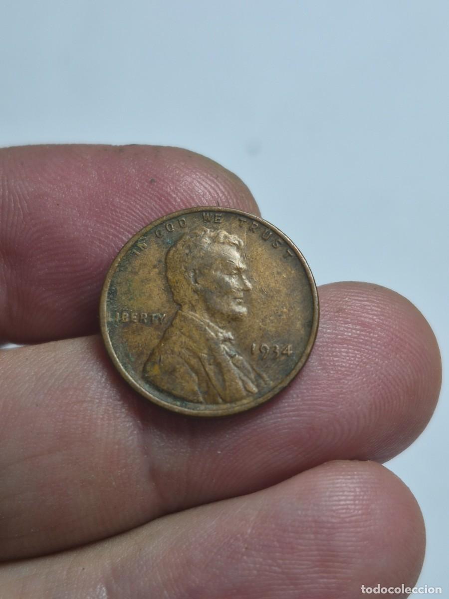 Monedas antiguas de Am&eacute;rica: NT/ ESTADOS UNIDOS 1 CENTAVO 1934 (M1496)