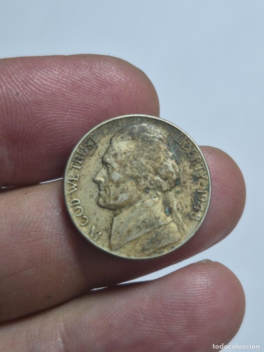 Monedas antiguas de Am&eacute;rica: NT/ ESTADOS UNIDOS 5 CENTAVOS 1948 (M1503)