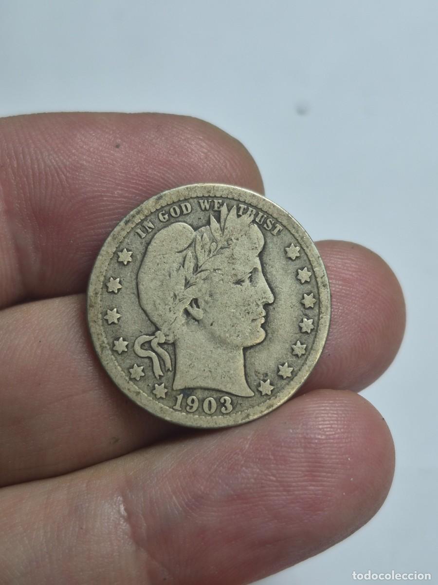 Monedas antiguas de Am&eacute;rica: NT/ ESTADOS UNIDOS QUARTER 1903 PLATA (M1512)