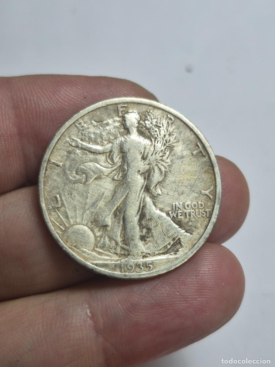 Monedas antiguas de Am&eacute;rica: NT/ ESTADOS UNIDOS 1/2 DOLAR 1935 PLATA (M1514)