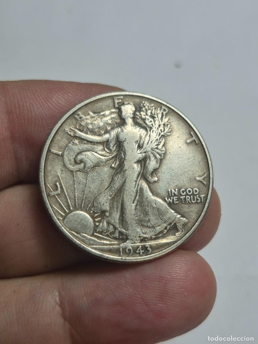 Monedas antiguas de Am&eacute;rica: NT/ ESTADOS UNIDOS 1/2 DOLAR 1943 PLATA (M1515)