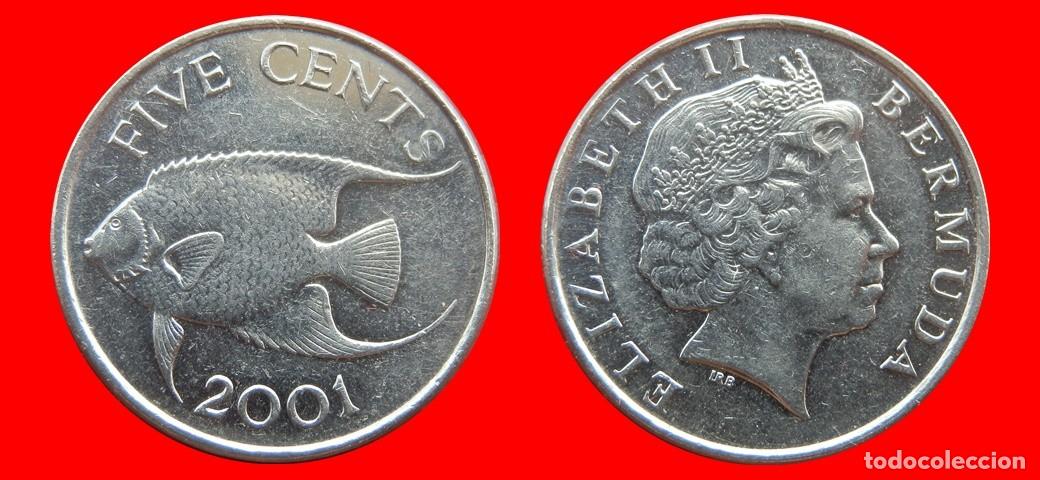 Monedas antiguas de Am&eacute;rica: 5 CENTAVOS 2001 BERMUDA-154019