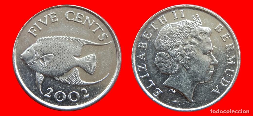 Monedas antiguas de Am&eacute;rica: 5 CENTAVOS 2002 BERMUDA-154020