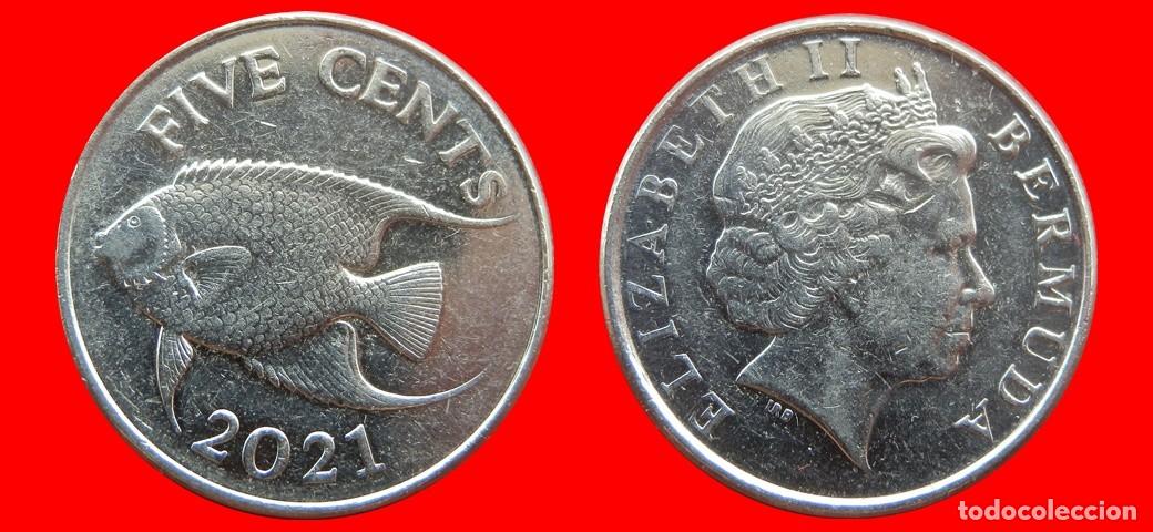 Monedas antiguas de Am&eacute;rica: 5 CENTAVOS 2021 BERMUDA-154025
