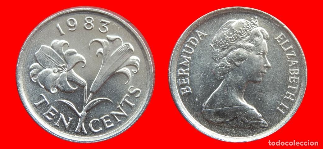 Monedas antiguas de Am&eacute;rica: 10 CENTAVOS 1983 BERMUDA-154030
