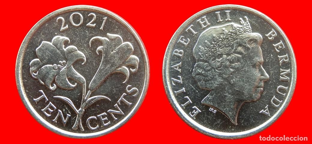 Monedas antiguas de Am&eacute;rica: 10 CENTAVOS 2021 BERMUDA-154037