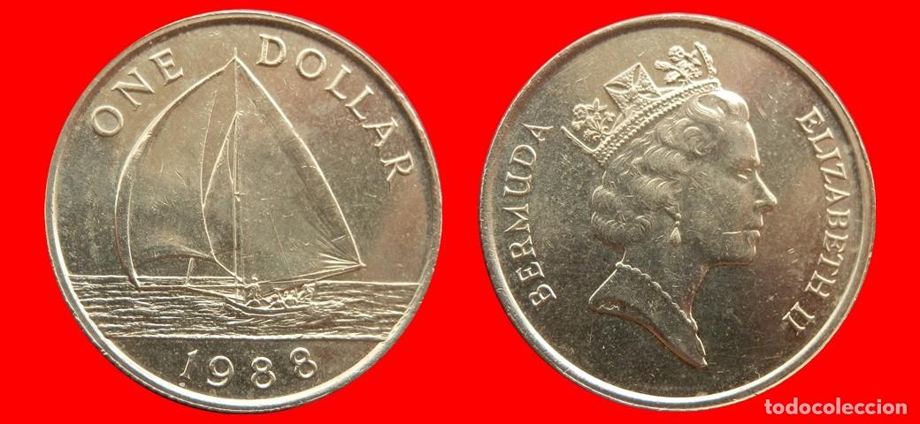 Monedas antiguas de Am&eacute;rica: 1 DOLAR 1988 BERMUDA-154038
