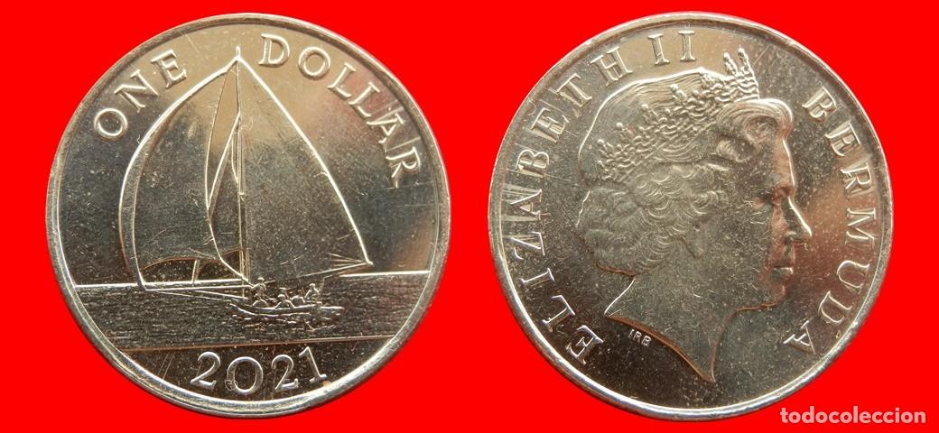 Monedas antiguas de Am&eacute;rica: 1 DOLAR 2021 BERMUDA-154046