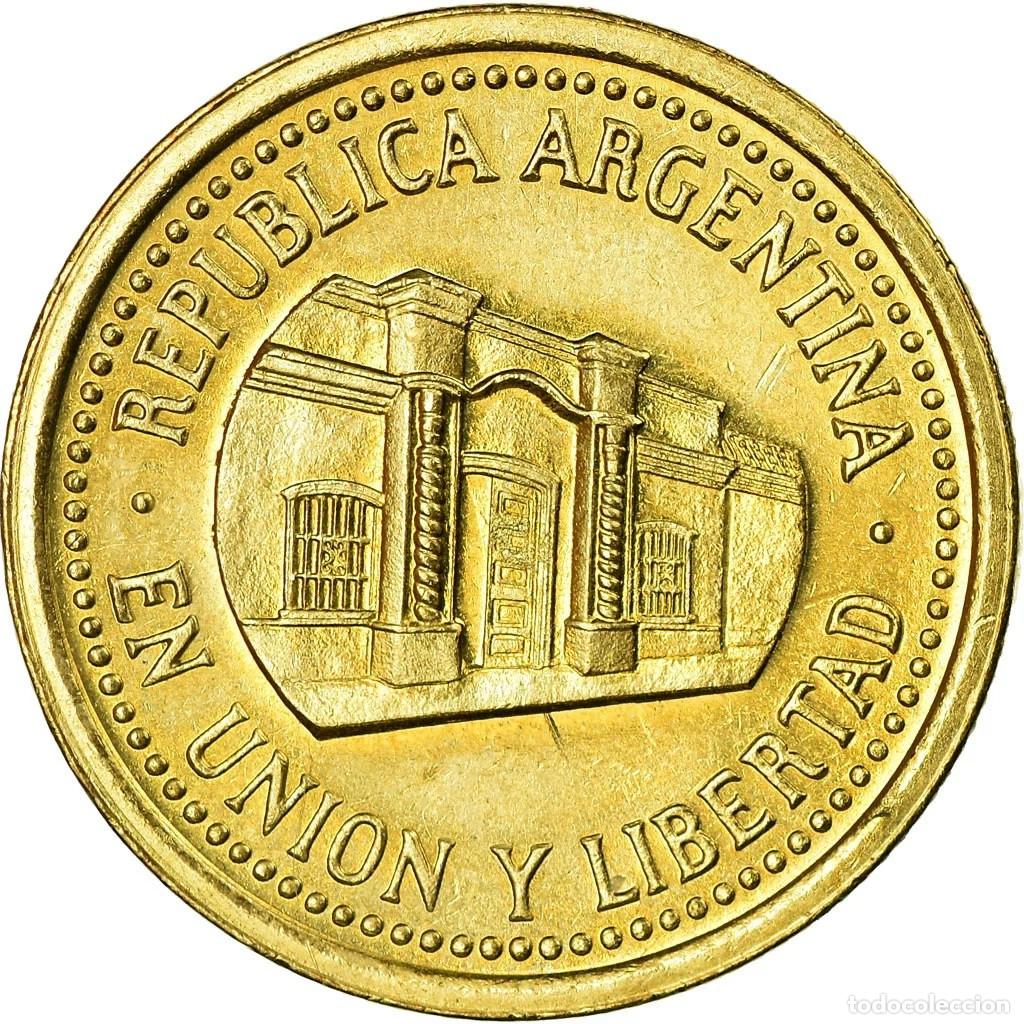 Monedas antiguas de Am&eacute;rica: ARGENTINA 50 centavos 2010 S/C Edificio Tucum&aacute;n