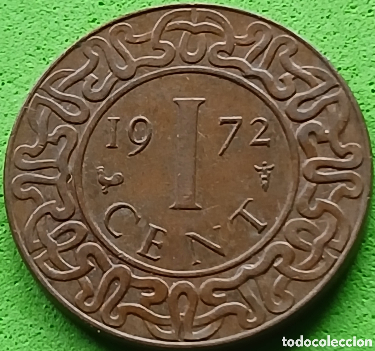Alte M&uuml;nzen aus Amerika: Surinam 1 cent 1972 km#11