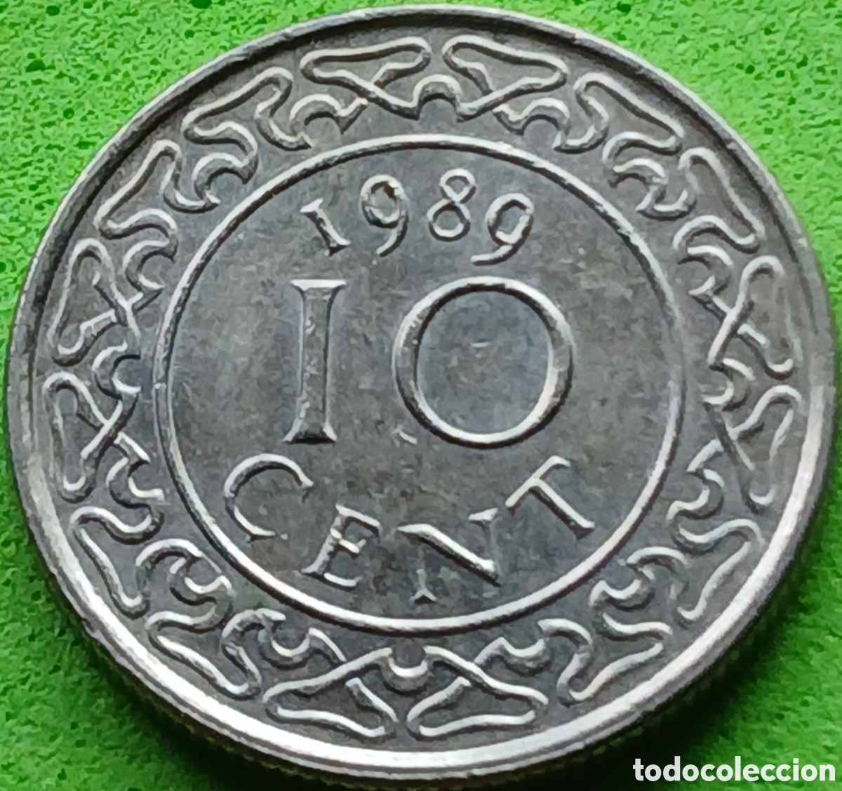 Alte M&uuml;nzen aus Amerika: Surinam 10 cent 1989 km#13a