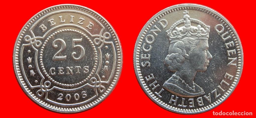 Monedas antiguas de Am&eacute;rica: 25 CENTAVOS 2003 BELIZE-154054