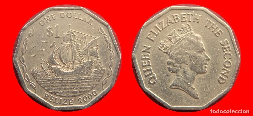 Monedas antiguas de Am&eacute;rica: 1 DOLAR 2000 BELIZE-154061
