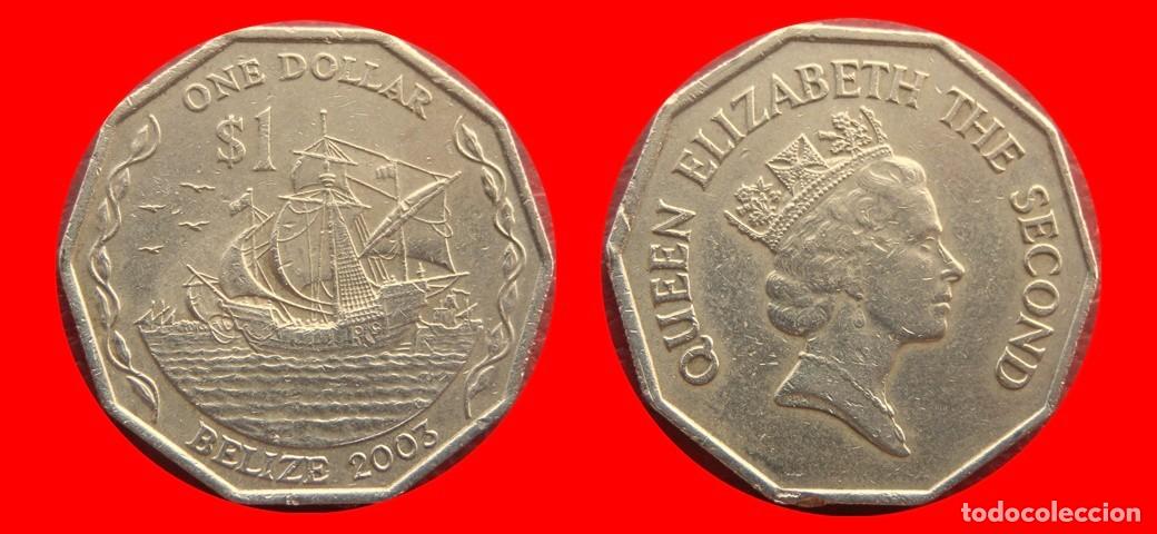 Monedas antiguas de Am&eacute;rica: 1 DOLAR 2003 BELIZE-154063
