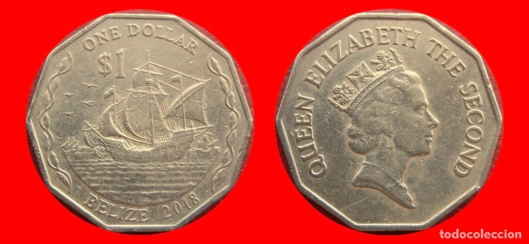 Monedas antiguas de Am&eacute;rica: 1 DOLAR 2018 BELIZE-154066