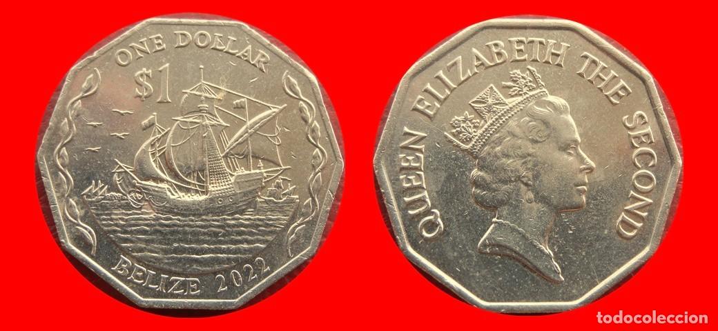 Monedas antiguas de Am&eacute;rica: 1 DOLAR 2022 BELIZE-154067