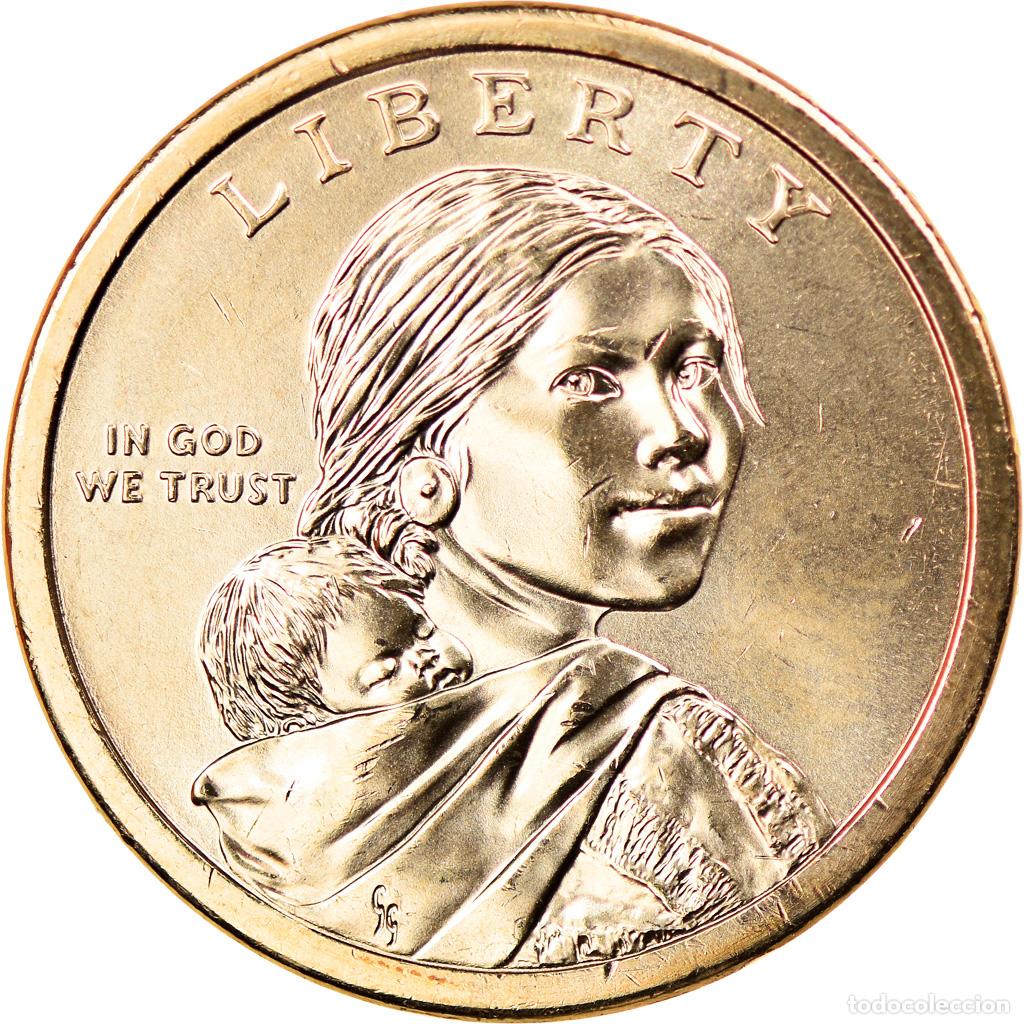 Monedas antiguas de Am&eacute;rica: [#917734] Moneda, Estados Unidos, Dollar, 2020, Philadelphia, American native dollar, SC
