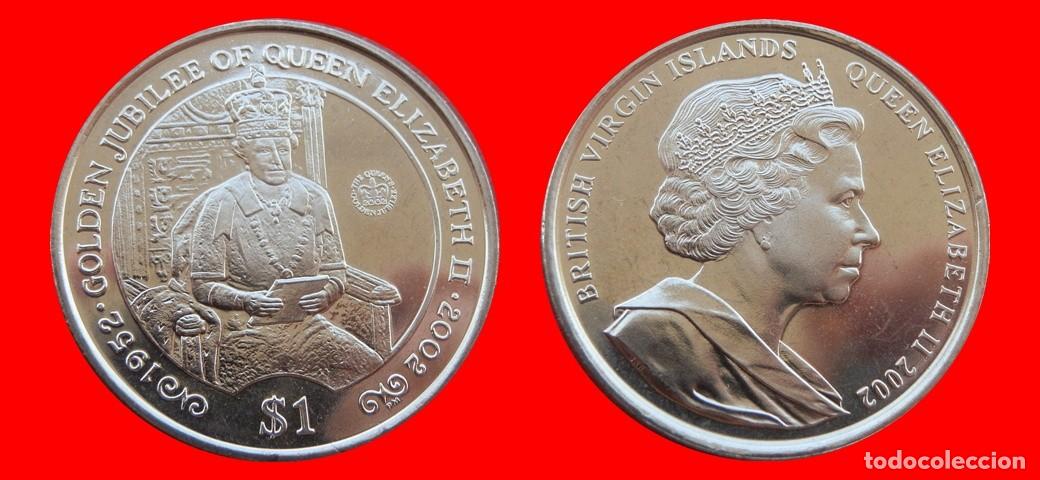 Monedas antiguas de Am&eacute;rica: 1 DOLAR 2002 SIN CIRCULAR ISLAS VIRGENES BRITANIAS VIRGIN-9410SC
