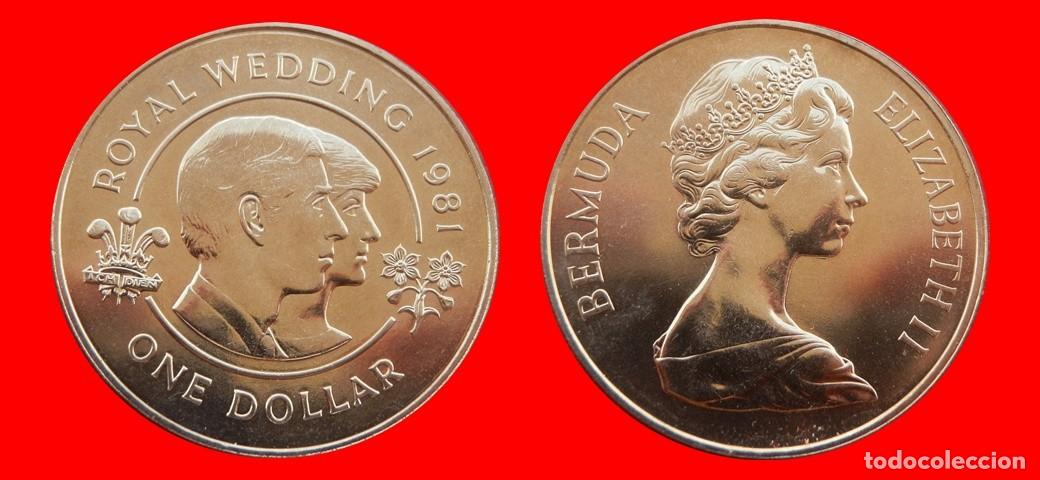 Monedas antiguas de Am&eacute;rica: 1 DOLAR 1981 SIN CIRCULAR BERMUDA-9414SC