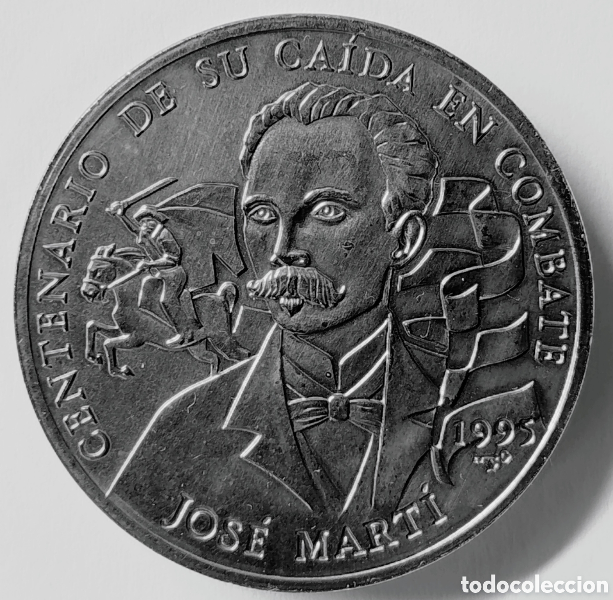 Monedas antiguas de Am&eacute;rica: CUBA. 3 MONEDAS DE UN PESO. 1994/95. COBRE-N&Iacute;QUEL. FAO - EVANGELISTA - JOS&Eacute; MART&Iacute;