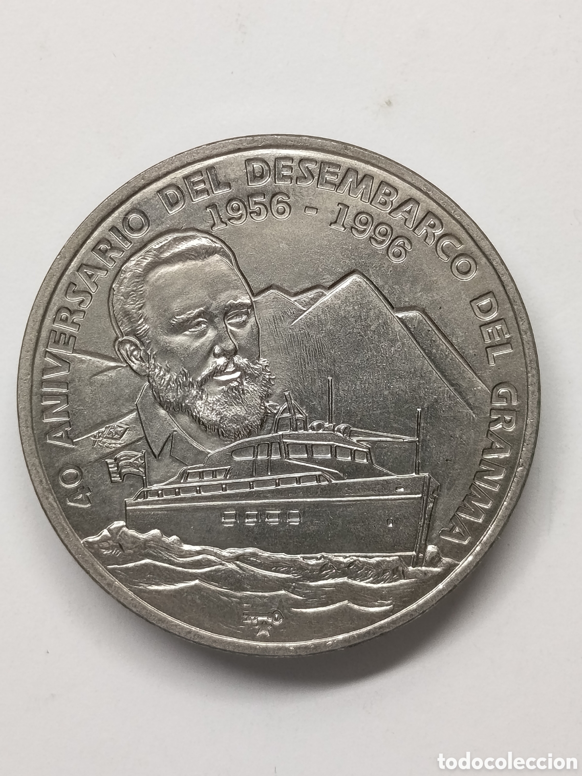 Monedas antiguas de Am&eacute;rica: CUBA. 3 MONEDAS DE UN PESO. 1996, 1999, 2003 &ldquo;REVOLUCI&Oacute;N&rdquo;. COBRE-N&Iacute;QUEL.