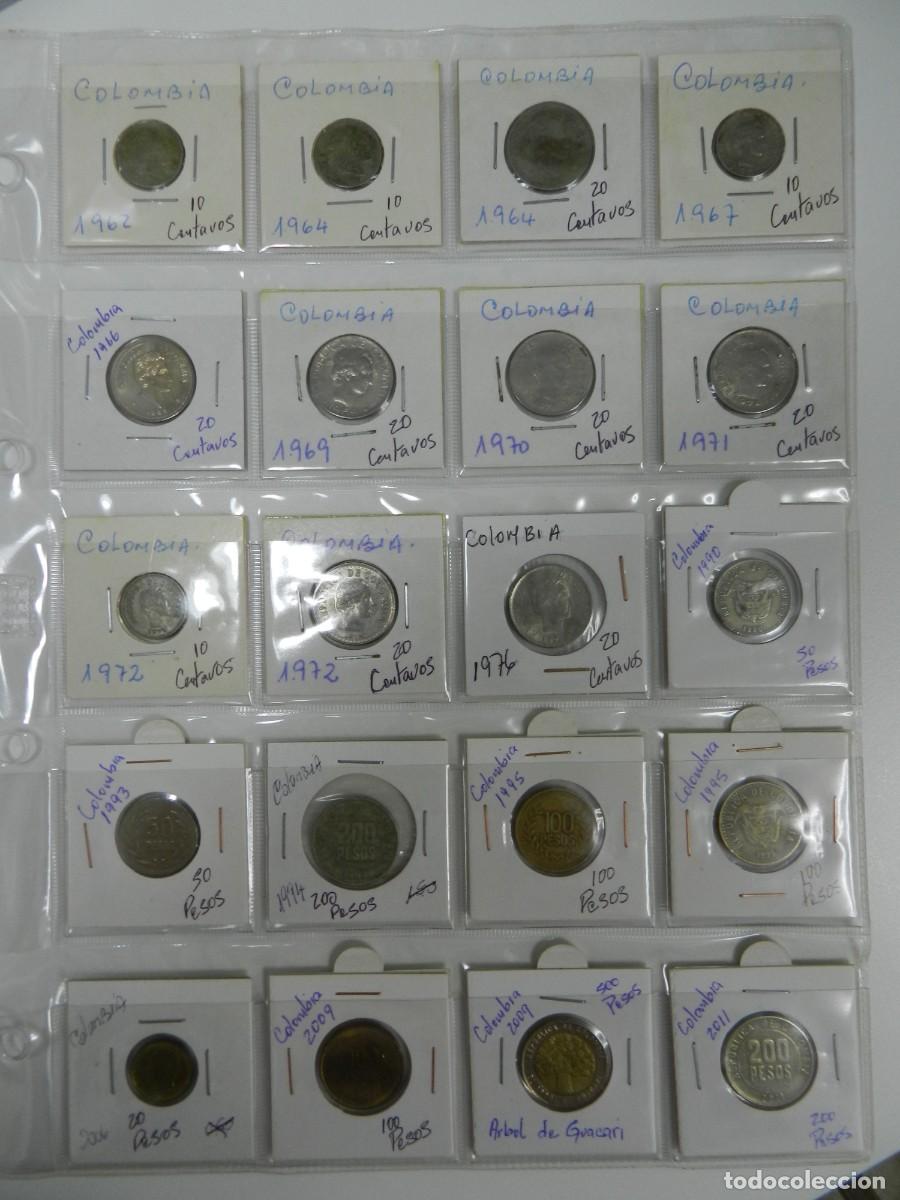 Monedas antiguas de Am&eacute;rica: Lote de 30 monedas de Colombia