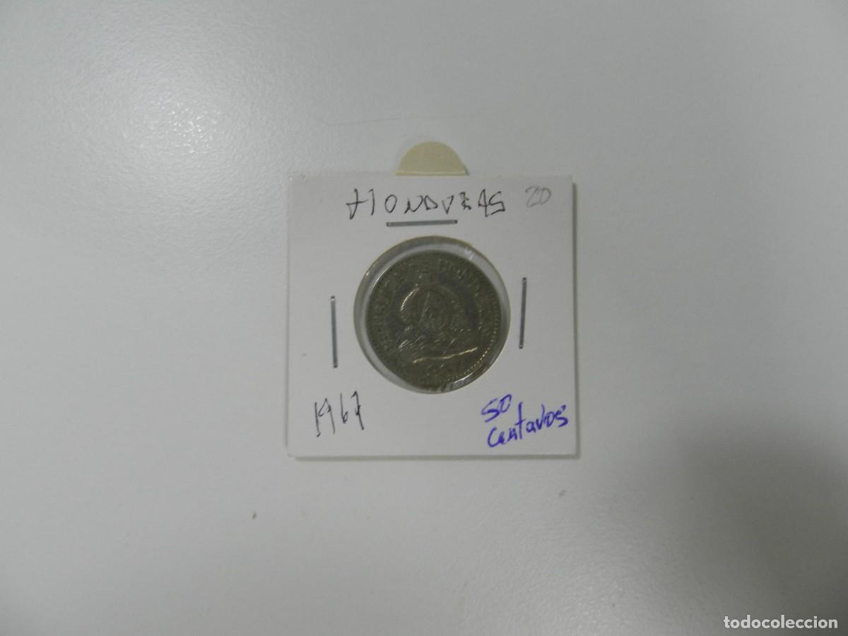 Monedas antiguas de Am&eacute;rica: 1 moneda de Honduras 1967