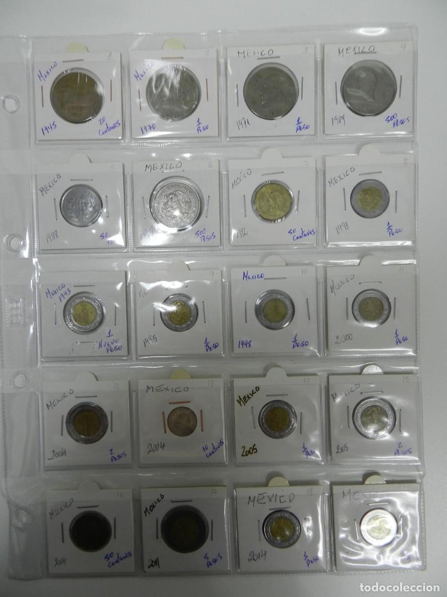 Monedas antiguas de Am&eacute;rica: Lote de 20 monedas de Mexico