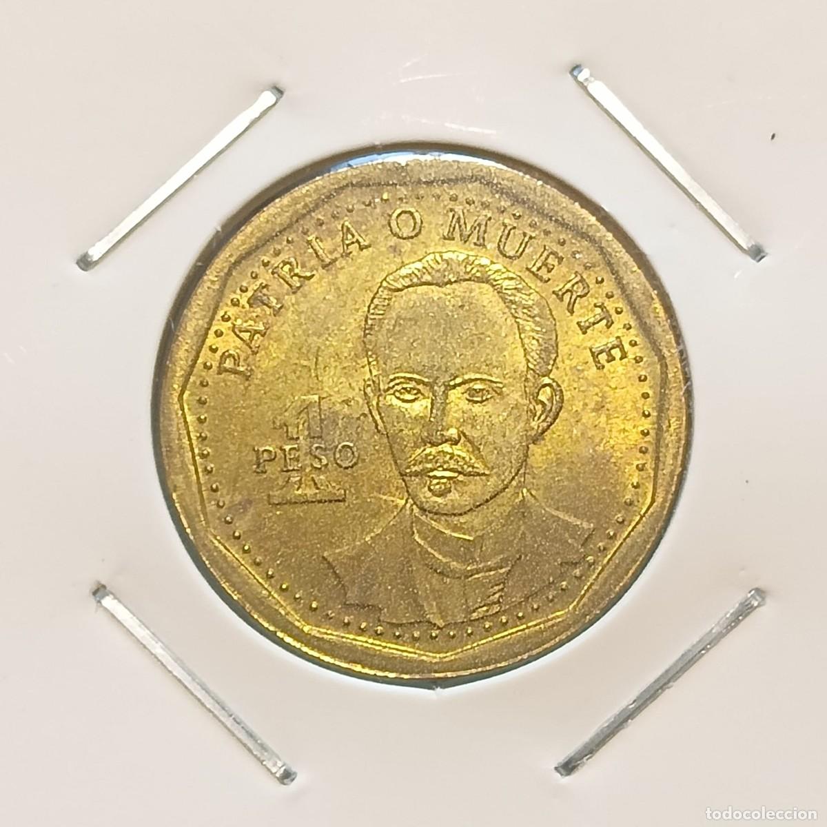 Monedas antiguas de Am&eacute;rica: Cuba, Moneda 1 Peso 2022
