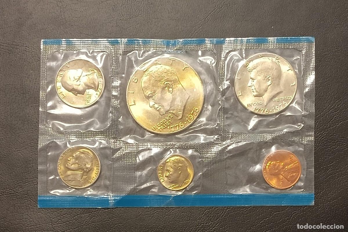 Monedas antiguas de Am&eacute;rica: Estados Unidos. Monedas 1976