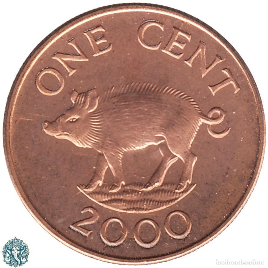 Monedas antiguas de Am&eacute;rica: BERMUDAS 1 Centavo 2000 KM#107