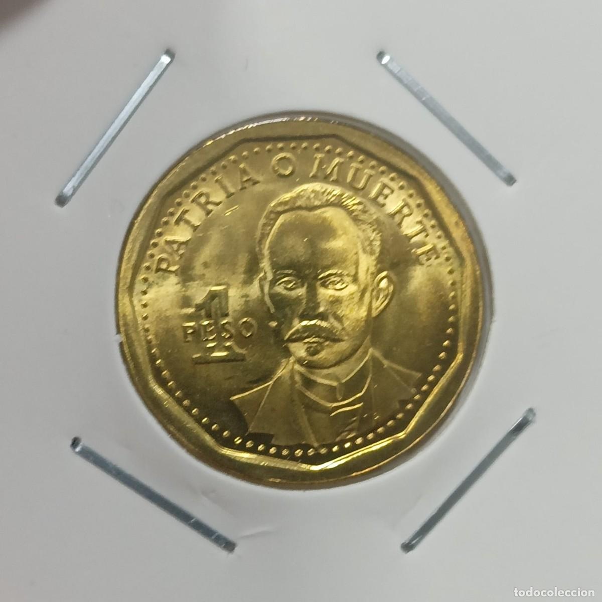 Monedas antiguas de Am&eacute;rica: Cuba, Moneda 1 Peso 2022