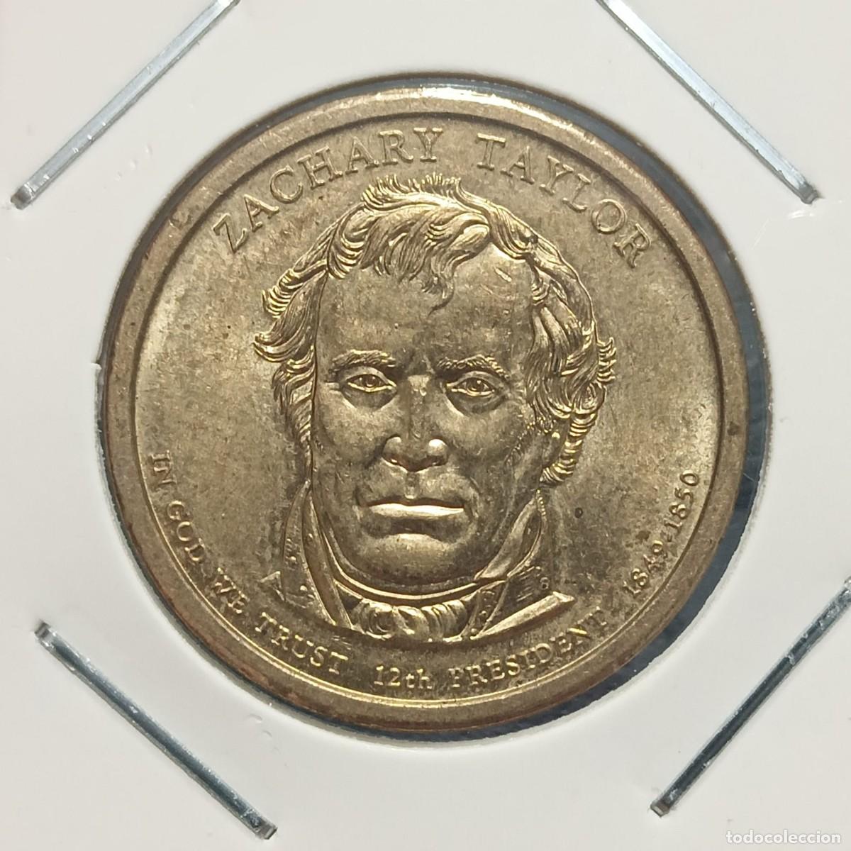 Monedas antiguas de Am&eacute;rica: Dolar Presidencial (Zachary Taylor)