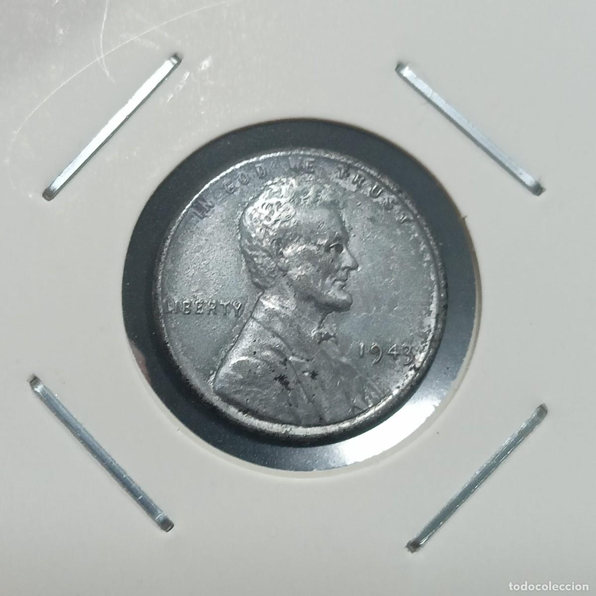 Monedas antiguas de Am&eacute;rica: Estados Unidos, 1 Centavos 1943