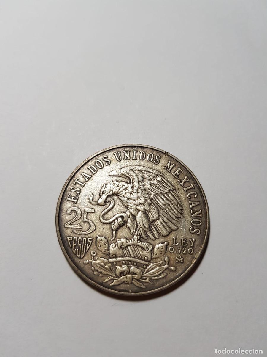 Monedas antiguas de Am&eacute;rica: MEXICO-25 PESOS-1968-PLATA