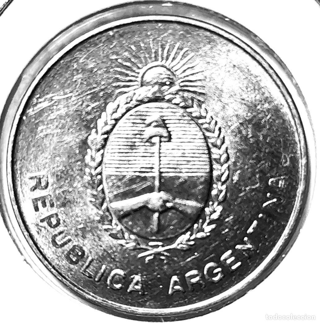 Monedas antiguas de Am&eacute;rica: ARGENTINA (1985-1991) - 100 AUSTRALES 1990 - AUSTRAL - G - 1,50 GR. ALUMINIO - DIAMETRO 21,20 mm