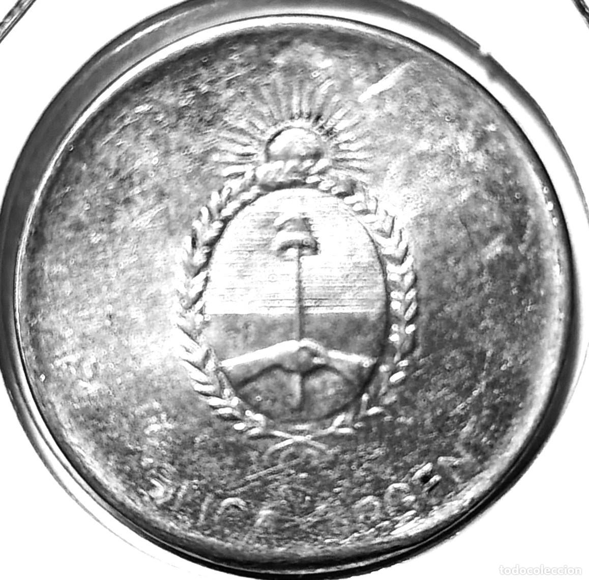 Monedas antiguas de Am&eacute;rica: ARGENTINA (1985-1991) - 500 AUSTRALES 1990 - AUSTRAL - B - 2,02 GR. ALUMINIO - DIAMETRO 23 mm